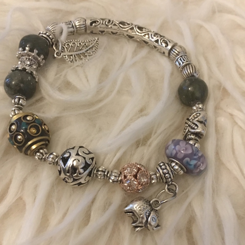 Vintage elephant bracelet